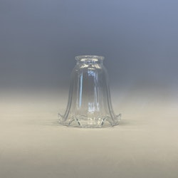 60 mm krage - Tulpanskärm glasklar 12 cm