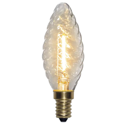 LED E14 kronljus dekorativ glödlampa