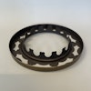 Kupring till fotogenlampa patinerad (Ø 55 mm - 87 mm) - Passar 14''' brännare
