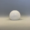 Halvklotkupa blank opalvit 14 cm (hål Ø 46 mm)