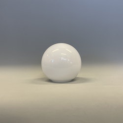Klotkupa blank opalvit 12 cm (hål Ø 55 mm)