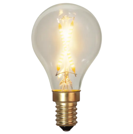 LED E14 litet klot svagare glödlampa - Lysande Sekler - Svunna tiders  belysning