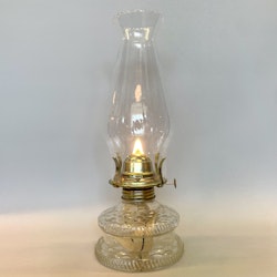 Fotogenlampa bordsmodell med lotusbrännare