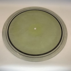 400 mm - Plafondglas ljusgrön med ränder (äldre)