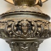 Vacker urnfotogenlampa med handmålad vestaskärm 20'''