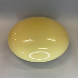 147 mm (150) - Strindbergsskärm/ampelglas gult glas (äldre)