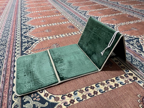 –LUTA– | Grön Ergonomisk Bönematta Ryggstöd