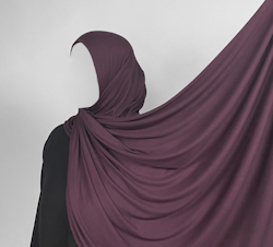 –TÄCKA– | Lila Hijab Sjal Jersey