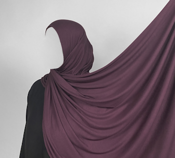 –TÄCKA– | Lila Hijab Sjal Jersey