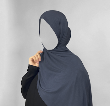 –TÄCKA– | Blå Hijab Sjal Jersey
