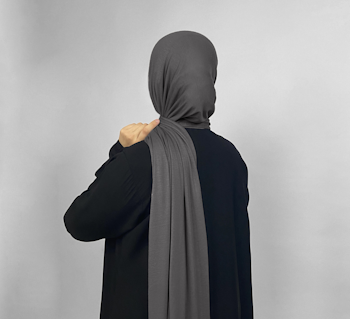 –TÄCKA– | Grå Hijab Sjal Jersey