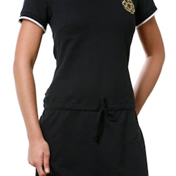 FALSTERBO black polo dress with string