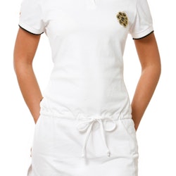 FALSTERBO white polo dress with string