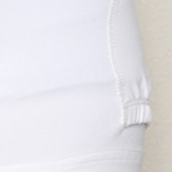 HELSINKI white short tights with ball pocket