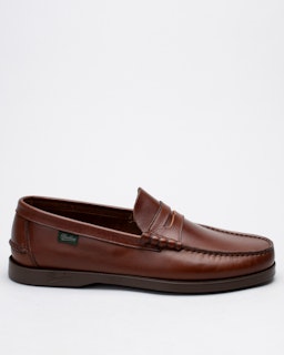 Paraboot Coraux-America Brown Leather | Lester Shoes Online
