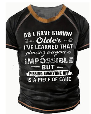 T-shirt As I have grown...