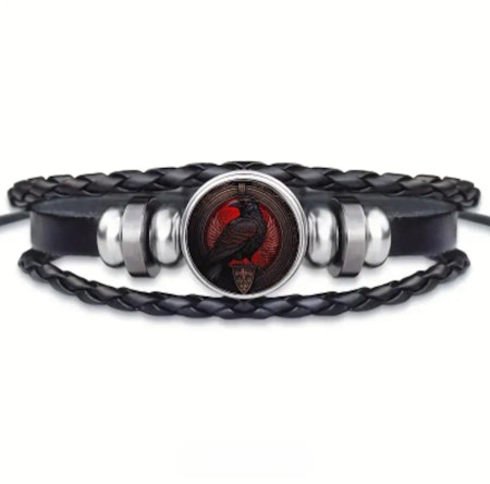 Armband dark raven
