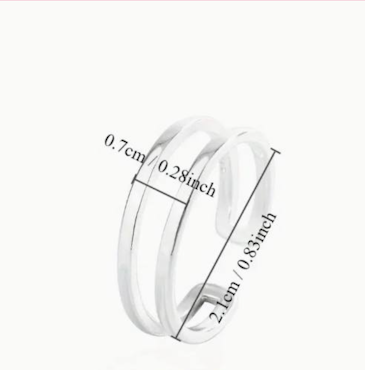 Ring dubbla lagerlinjer