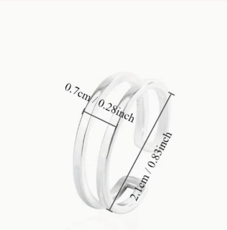 Ring dubbla lagerlinjer