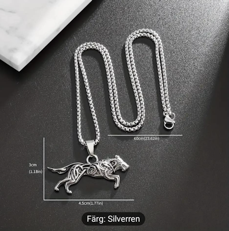 Halsband vikingvarg