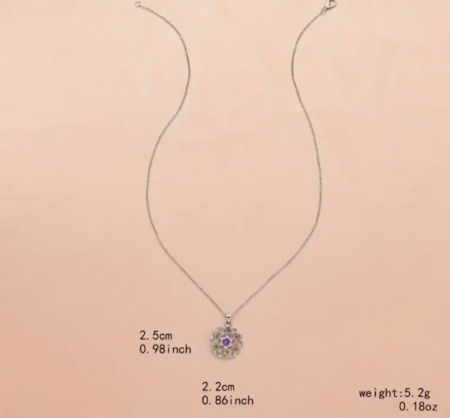 Halsband sju chakran.