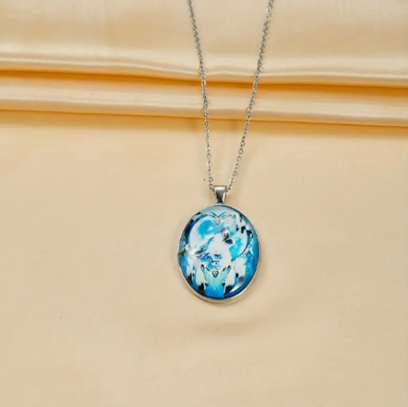 Halsband varg, zinklegering