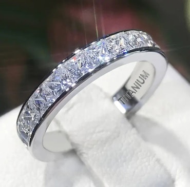 Ring titan zirkonia