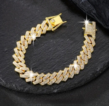 Armband kubansk strass