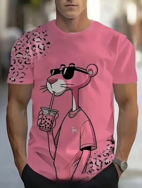 T-shirt Rosa Pantern