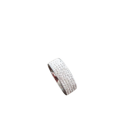 Ring strass bred