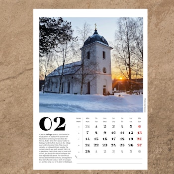 Wall calendar 2022 / Väggkalender 2022