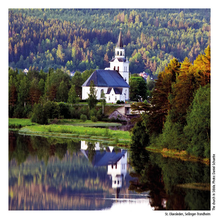 5 Postcards with churches/ Kyrkovykort 5-pack