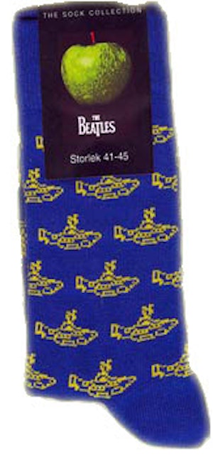 Ankelsocka med Beatlesmotiv