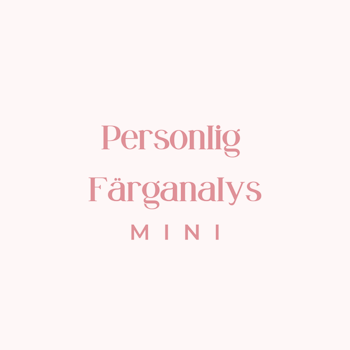Personlig Färganlays - mini