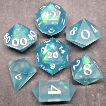 Glacial Wonder - 7pc dice set