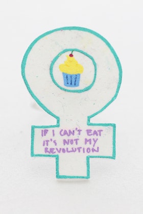 "If I can't eat it's not my revolution", ring