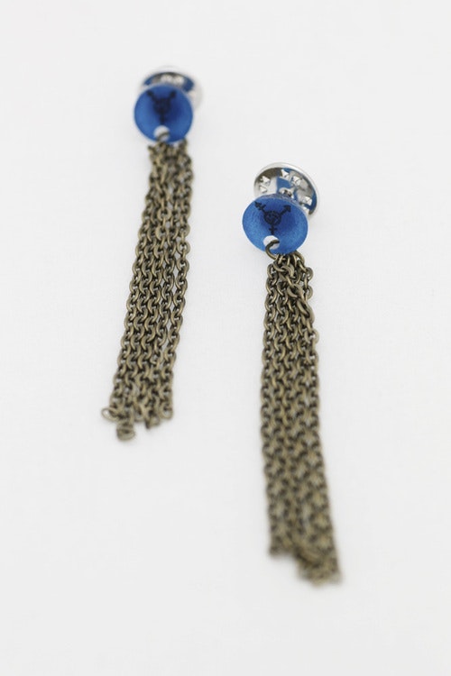 Trans, kragbroscher med tassels