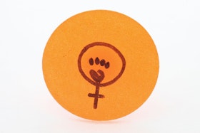 Orange ring, feminist