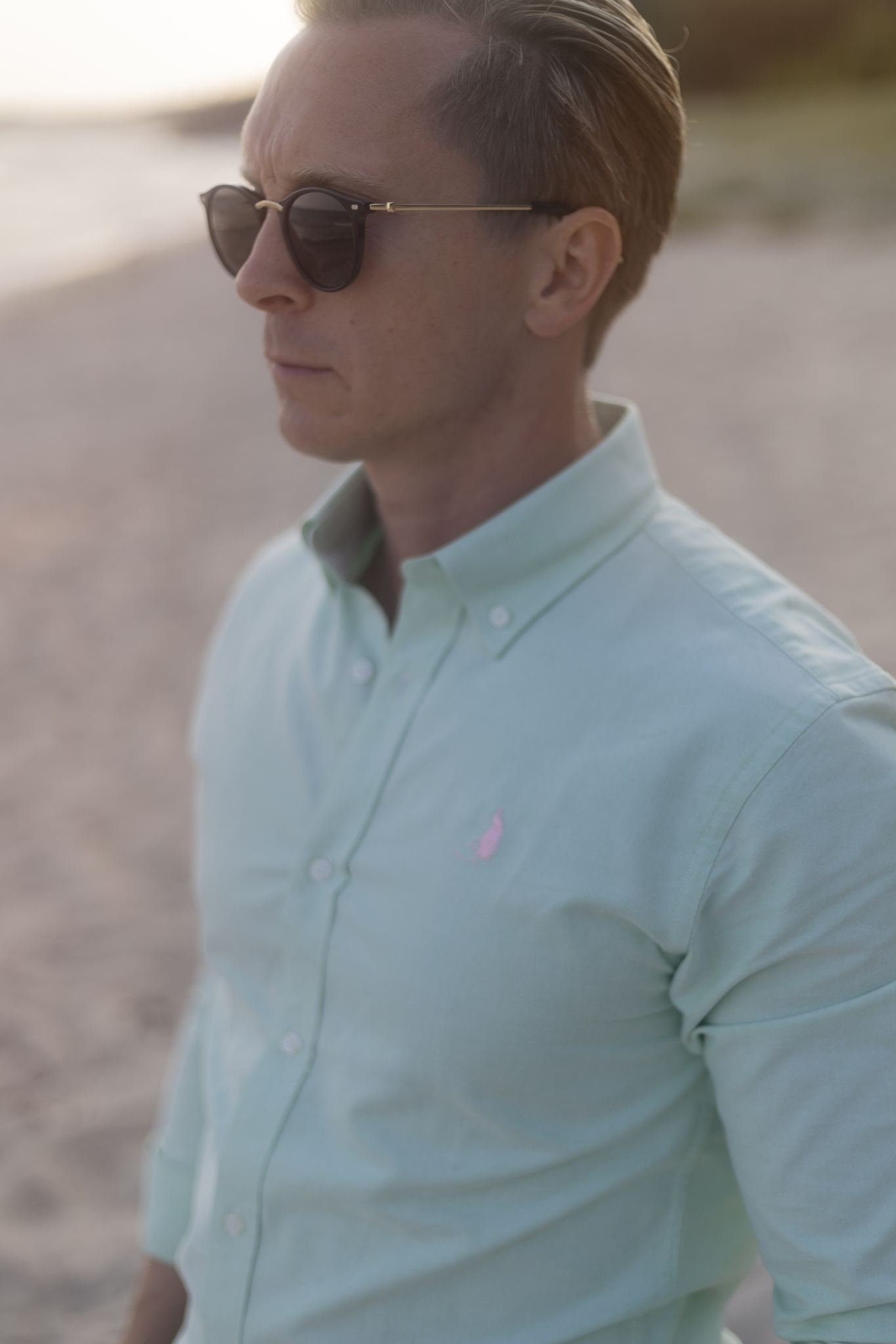 Oxford shirt  - Green Le Cannet