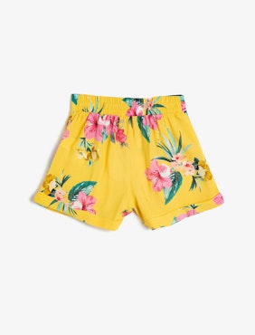 Patterned Short - Yellow