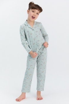 Pyjamas i bomullsmix
