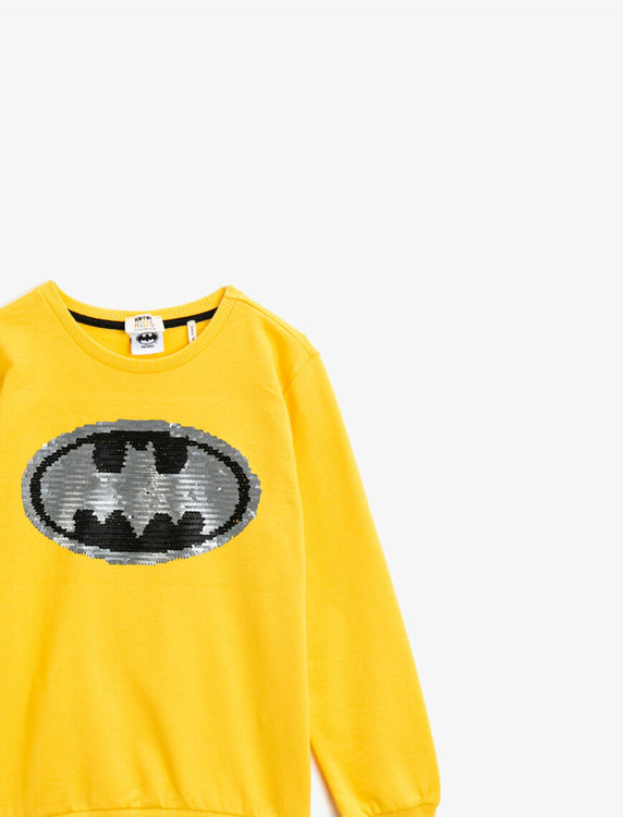 Batman Sweatshirt med vändbara paljetter