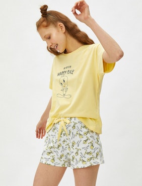 Tweety Pajamas with top and shorts