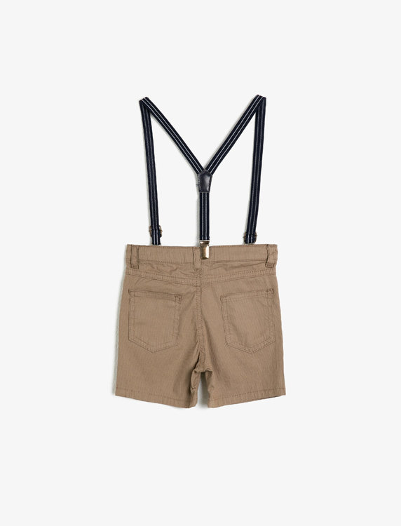 Shorts med hängslen