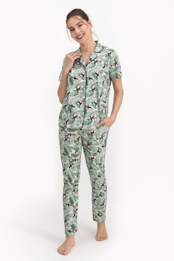 Pajamas with shirt and trousers