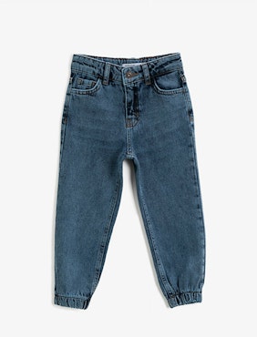 Relaxed Fit High Jeans