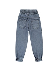 Jeans med avsmalnande ben och normalhög midja (2-9 Years)