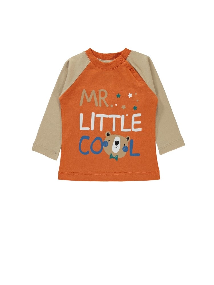 Långärmad tröja med tryck - Moms and Kids Store