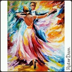 The Dance, 40x50 cm