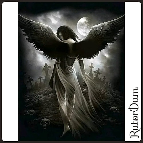 Dark Angel, 50x70 cm